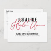 日付ファンシーの保存なし ポストカード (正面/裏面)