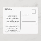 日付ファンシー以外に愛犬は何もない 案内ポストカード (裏面)