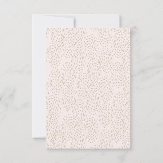 日付フェイク金ゴールドの背景の保スペインの存 セーブザデート (裏面)