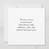 日付フラットカードの保存 (裏面)