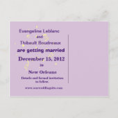 日付フルーアデリーズ葉書の保存 案内ポストカード (裏面)