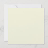 日付ベージュを保クラシカル存 セーブザデート (裏面)