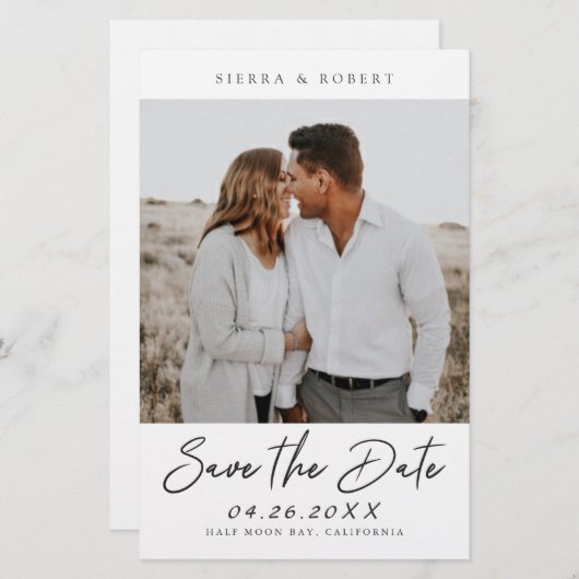 日付ペンカジュアルスクリプト予算の保結婚存 (正面/裏面)