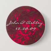 日付ボタン、シール、磁石を保存する 缶バッジ (正面)