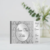 日付ポストカードのカスタム保存 案内ポストカード (スタンド正面)