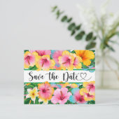 日付ポストカードの保存招待状 案内ポストカード (スタンド正面)