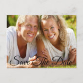 日付ポストカードの保存招待状 案内ポストカード (正面)