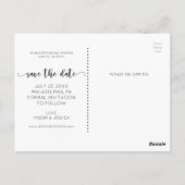 日付ポストカードの保存 – スクリ素朴プト ポストカード (裏面)