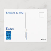 日付ポストカードの保存 ポストカード (裏面)