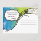 日付ポストカードの保存 案内ポストカード (裏面)