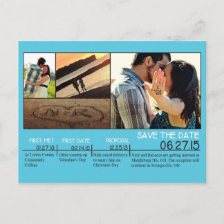 日付ポストカードの保存 案内ポストカード