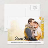 日付ポストカードの保存 案内ポストカード (正面/裏面)