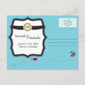 日付ポストカードの保存 案内ポストカード (裏面)