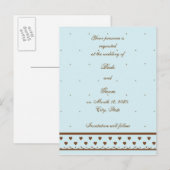 日付ポストカードの保存 案内ポストカード (正面/裏面)