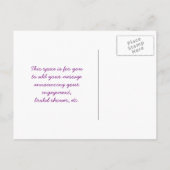 日付ポストカードの保存 案内ポストカード (裏面)