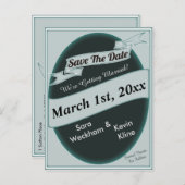 日付ポストカードの保存 案内ポストカード (正面/裏面)