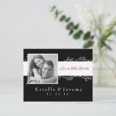 日付ポストカードの写真を保存03白 案内ポストカード (スタンド正面)