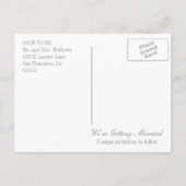 日付ポストカードの日付をアニットで保存 案内ポストカード (裏面)