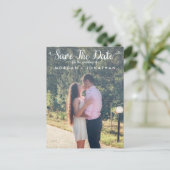 日付ポストカードの縦方向の保存テンプレート 案内ポストカード (スタンド正面)