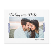 日付ポストカードの遅延