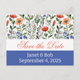 日付ポストカードピンのカスタマイズ可能な保存 案内ポストカード