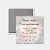 日付マグネットの保存バラ マグネット (正面/裏面)