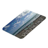 日付マグネットの保存ビーチ マグネット (左側)