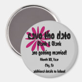 日付マグネットの保存 – カスタマイズ マグネット (正面/裏面)