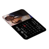 日付マグネットの保存 – フォトカレンダー マグネット (右側)