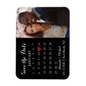 日付マグネットの保存 – フォトカレンダー マグネット (縦)