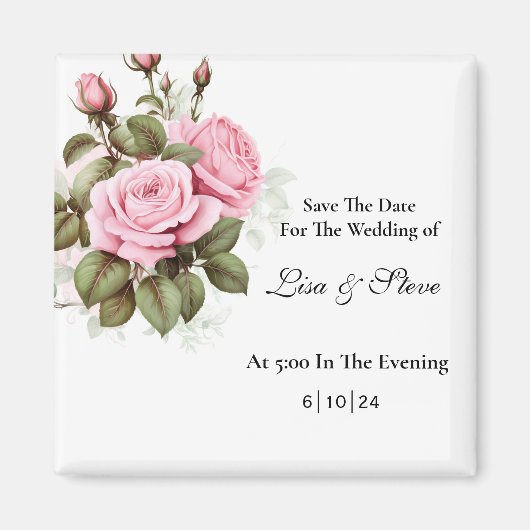 日付マグネットの保存 マグネット (正面)