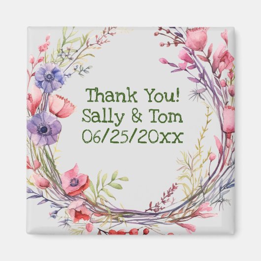 日付マグネットの保存 マグネット (正面)