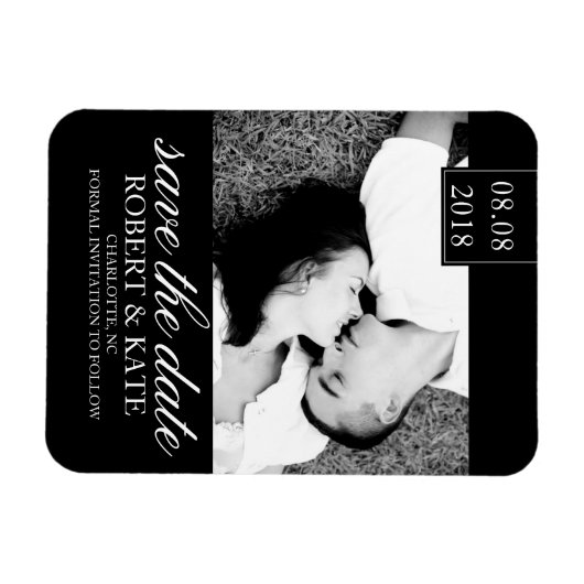 日付マグネットの保存 |写真の日付を保存 マグネット (横)