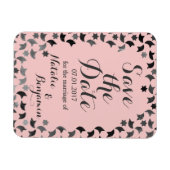 日付マグネットの保存 |色カスタム付 マグネット (横)