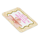 日付マグネットを保存したピンクボウ マグネット (右側)