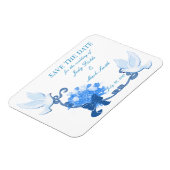 日付マグネットを保存 マグネット (左側)