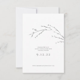 日付ミニマルを保存する日付のカー結婚ドを変更