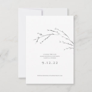 日付ミニマルを保存する日付のカー結婚ドを変更