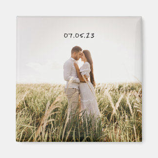 日付ミニマルマグネットを保存 マグネット