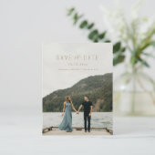 日付モダンのはが書きのテープを保存 案内ポストカード (スタンド正面)