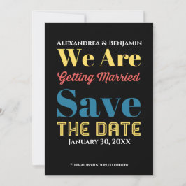 日付モダンの発表を結婚保存 セーブザデート