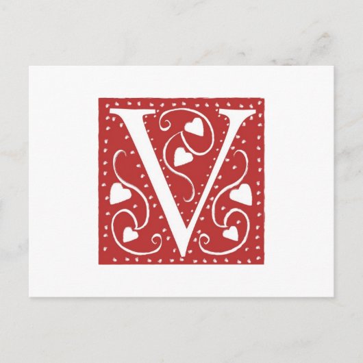 日付モダンはがきを保存する 案内ポストカード (正面)