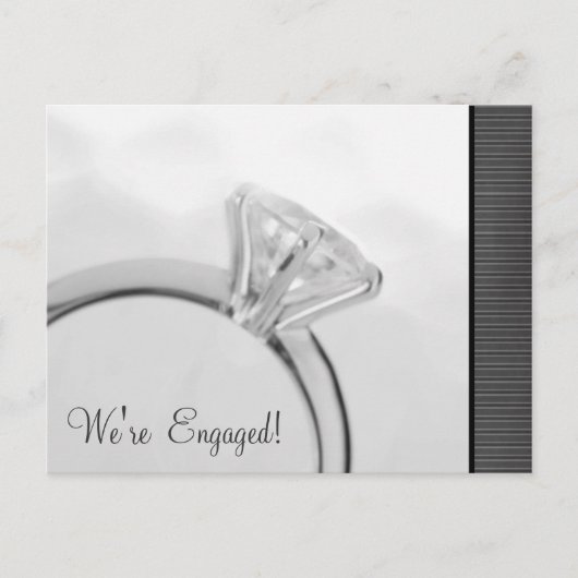 日付モダンカードの保存 案内ポストカード (正面)