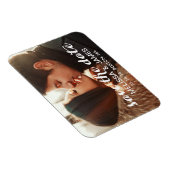 日付モダンマグネットを写真で保存 マグネット (右側)