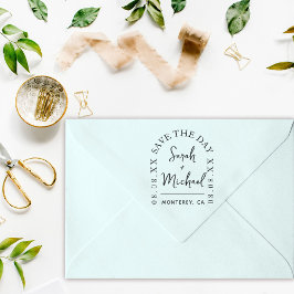 日付モダン印式印紙を保存 セルフインキングスタンプ