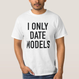 日付モデルのみ Tシャツ