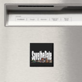 日付ラスベガスのストリップマグネットを保存 マグネット (インサイチュ (食洗機))