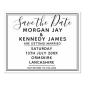 日付ラバースタンプ枠DIYの結婚保存 ラバースタンプ (インプリント)