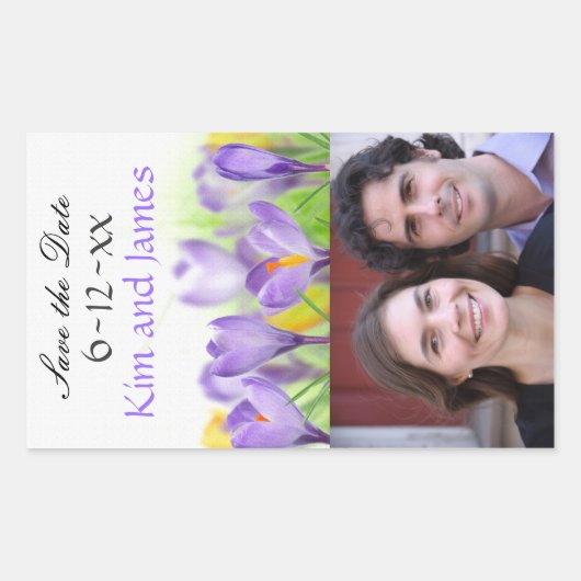 日付ワインボトルの保存 長方形シール (正面)