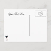 日付ワイン夕べの保存 案内ポストカード (裏面)